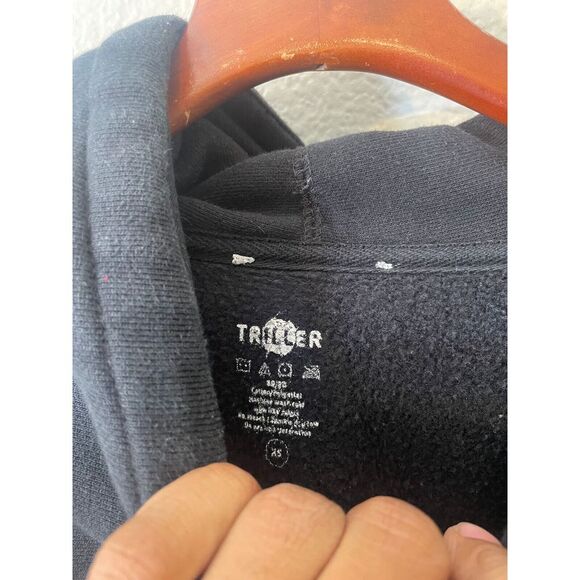 Triller Fight Club Jake Paul Sweater Hoodie‎ Mens Size XS Small Black You Do You - Picture 4 of 7